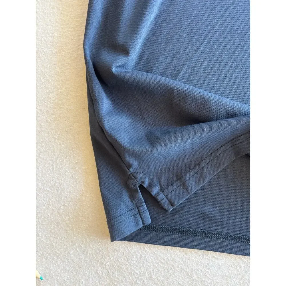 Travis Mathew Short Sleeve Golf Polo Top Men’s XL Navy Blue